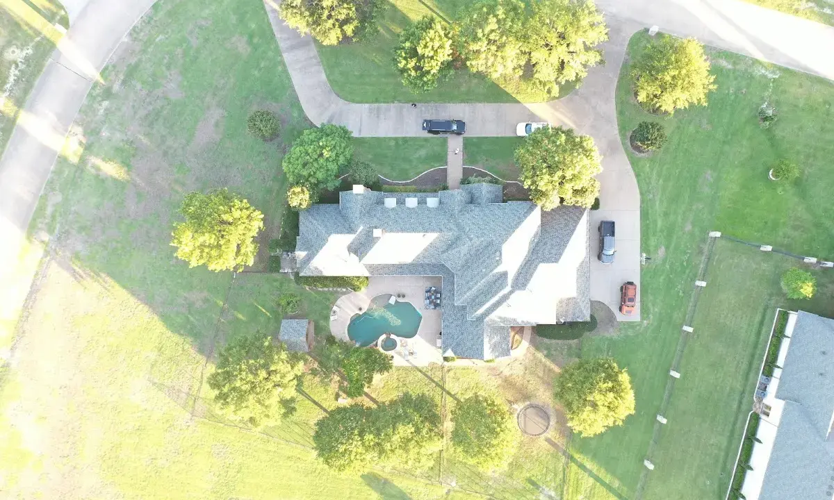 New shingle roof installation on a home in Central